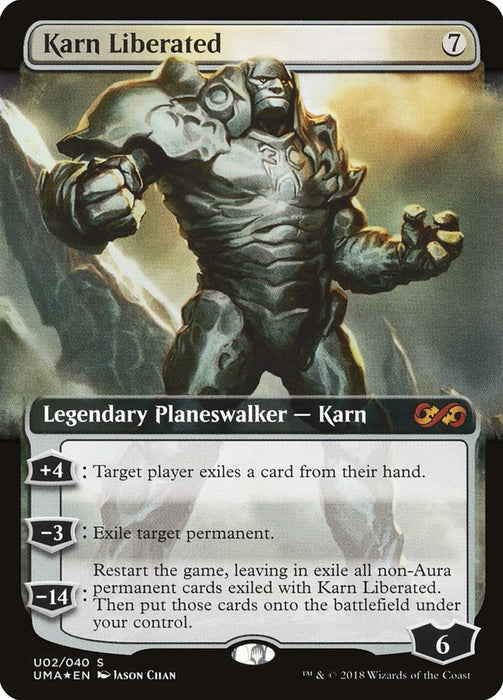 Karn Liberated  - Extended Art (Foil)