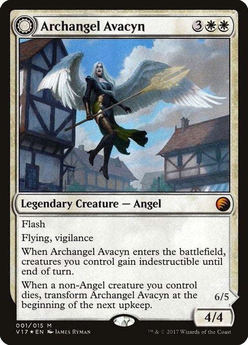 Archangel Avacyn // Avacyn, the Purifier  - Sunmoondfc (Foil)