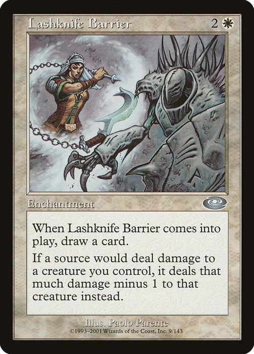 Lashknife Barrier  (Foil)