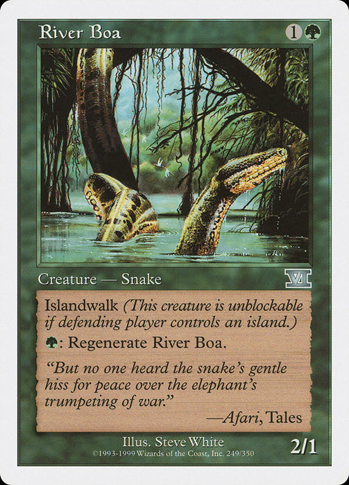 River Boa