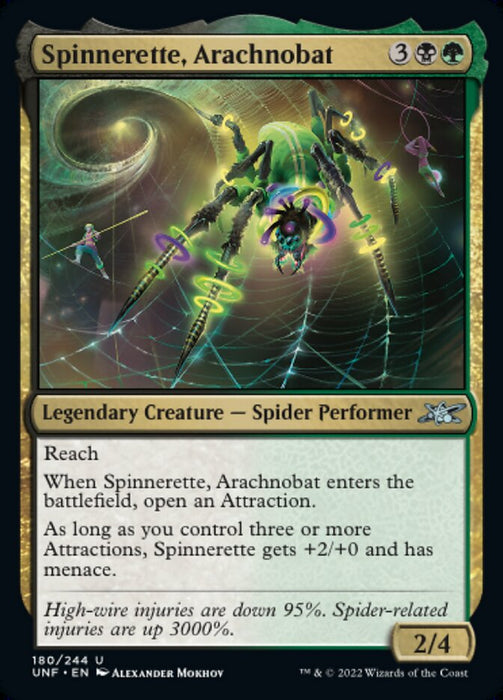 Spinnerette, Arachnobat - Legendary (Foil)