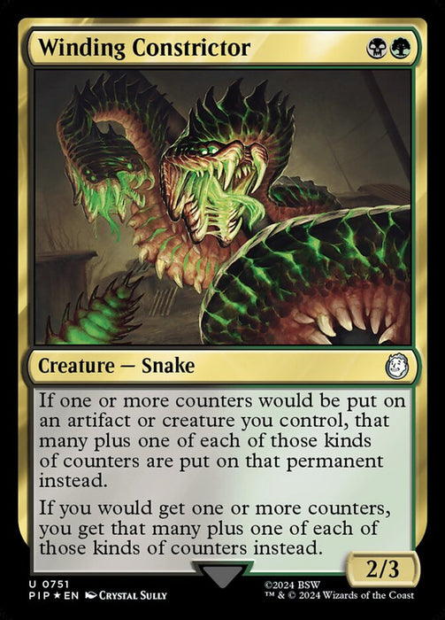 Winding Constrictor (Foil)