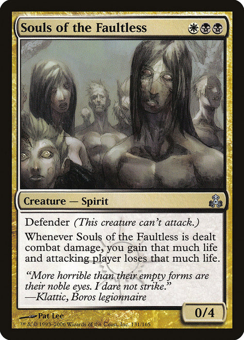 Souls of the Faultless