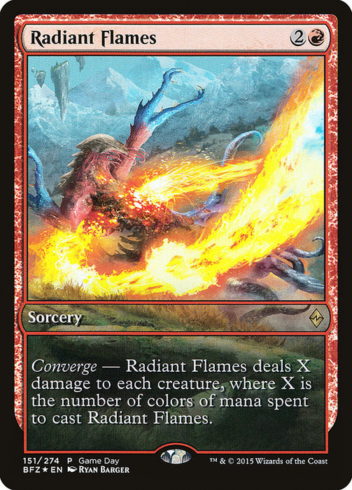 Radiant Flames - Full Art  (Foil)