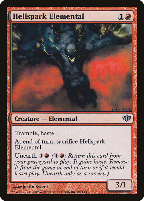 Hellspark Elemental  (Foil)