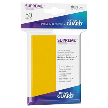 Ultimate Guard Supreme UX Sleeves Standard Size (50)