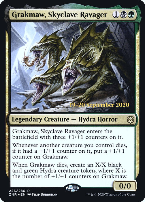 Grakmaw, Skyclave Ravager  - Legendary (Foil)