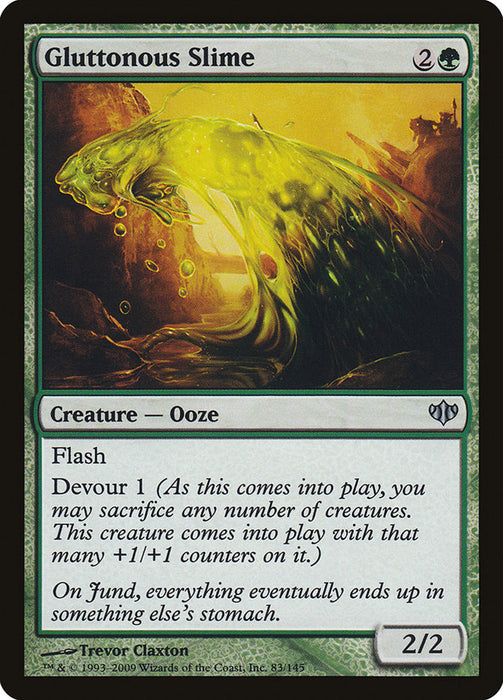 Gluttonous Slime  (Foil)