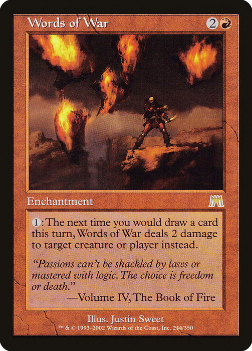 Words of War  (Foil)