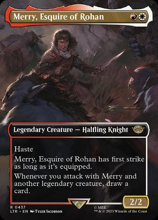 Merry, Esquire of Rohan - Borderless - Legendary- Inverted