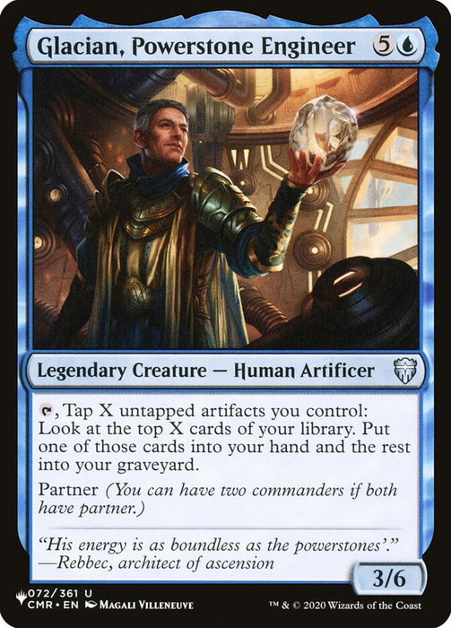 Glacian, Powerstone Engineer - Legendary