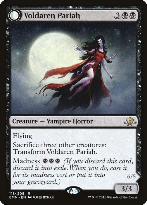 Voldaren Pariah // Abolisher of Bloodlines  - Mooneldrazidfc (Foil)