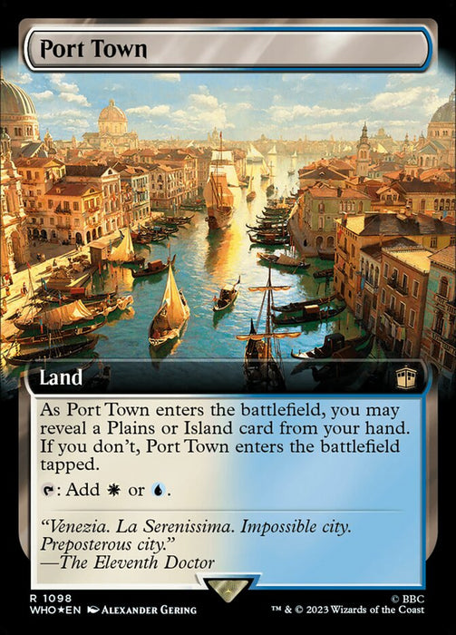 Port Town - Extended Art (Foil)