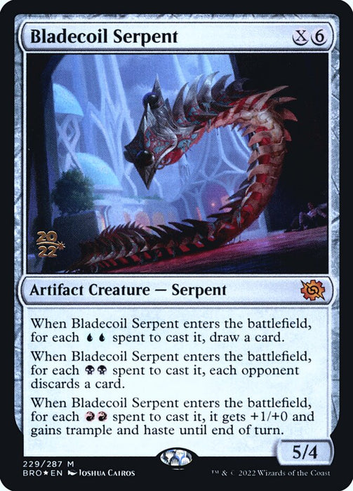 Bladecoil Serpent (Foil)