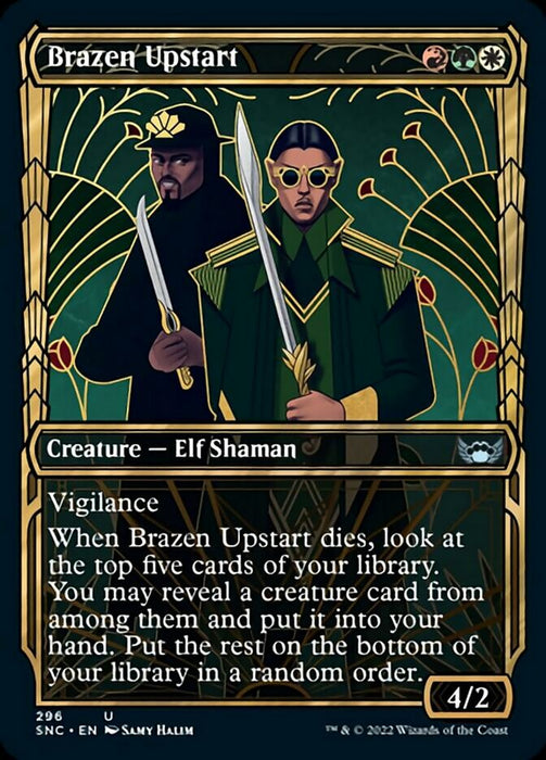 Brazen Upstart  - Showcase (Foil)