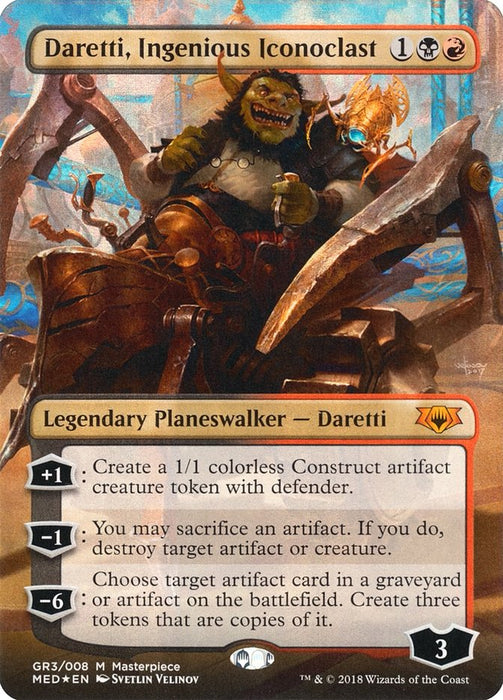 Daretti, Ingenious Iconoclast - Borderless  (Foil)