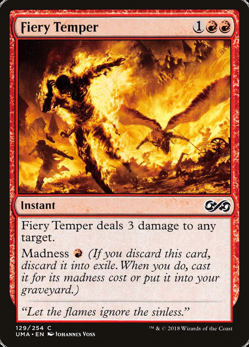 Fiery Temper  (Foil)