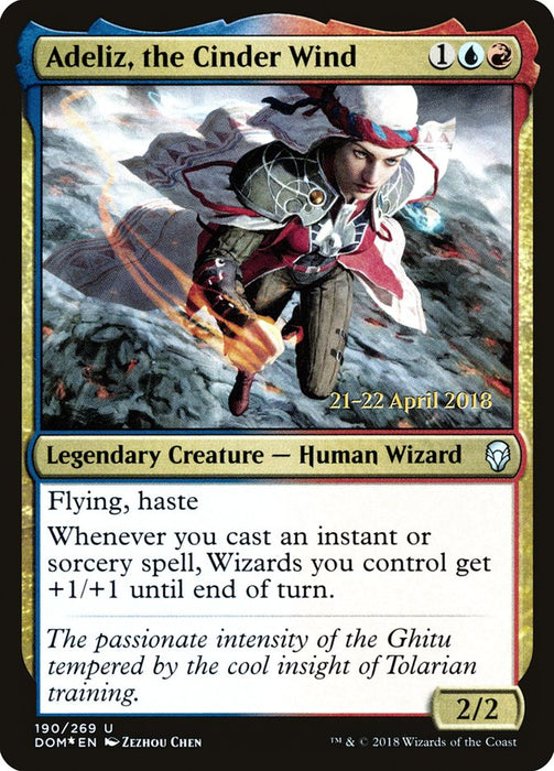Adeliz, the Cinder Wind  - Legendary (Foil)