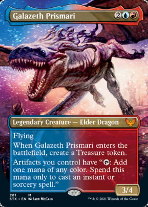 Galazeth Prismari - Borderless  - Legendary - Inverted