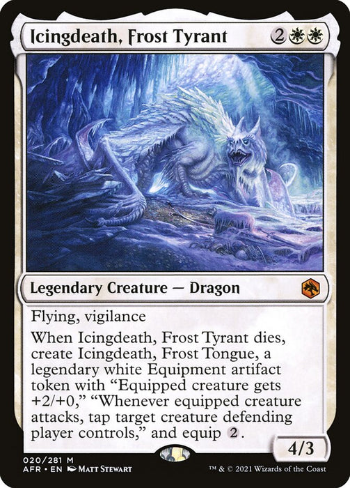 Icingdeath, Frost Tyrant  - Legendary (Foil)