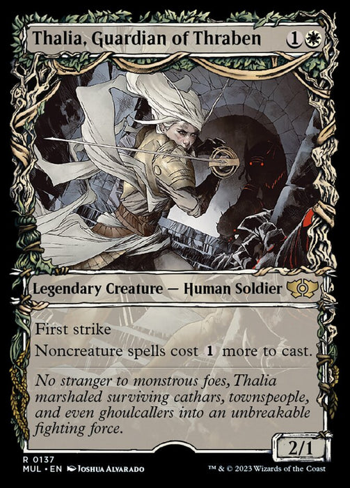 Thalia, Guardian of Thraben - Legendary- Showcase (Foil)