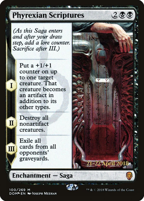 Phyrexian Scriptures  (Foil)