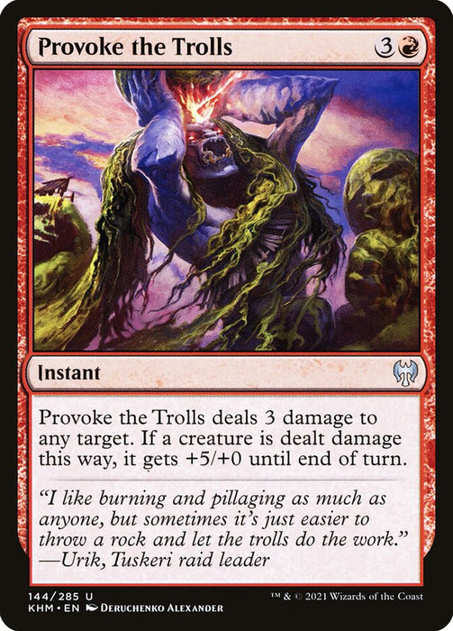 Provoke the Trolls  (Foil)