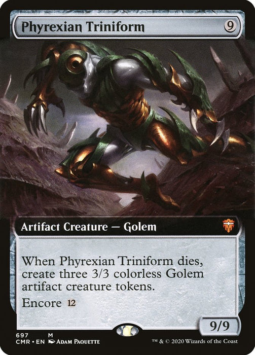 Phyrexian Triniform  - Extended Art
