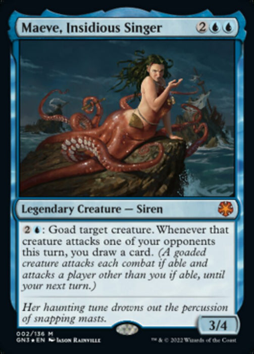 Maeve, Insidious Singer - Legendary (Foil)