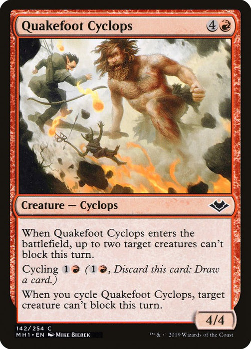 Quakefoot Cyclops  (Foil)