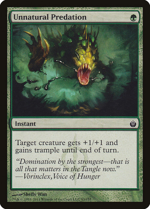 Unnatural Predation  (Foil)