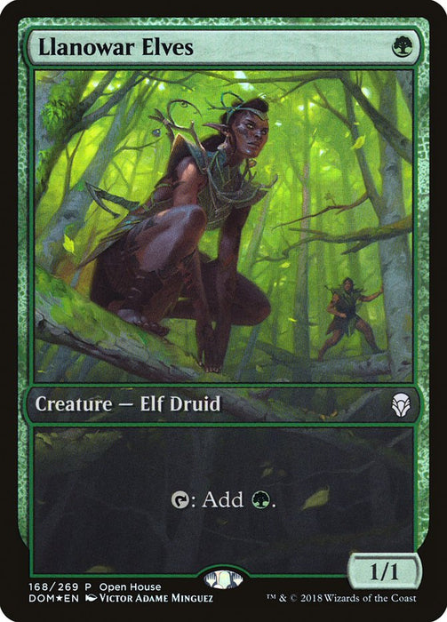Llanowar Elves - Full Art  (Foil)