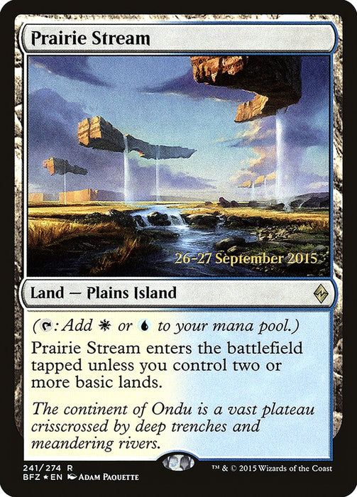 Prairie Stream  (Foil)