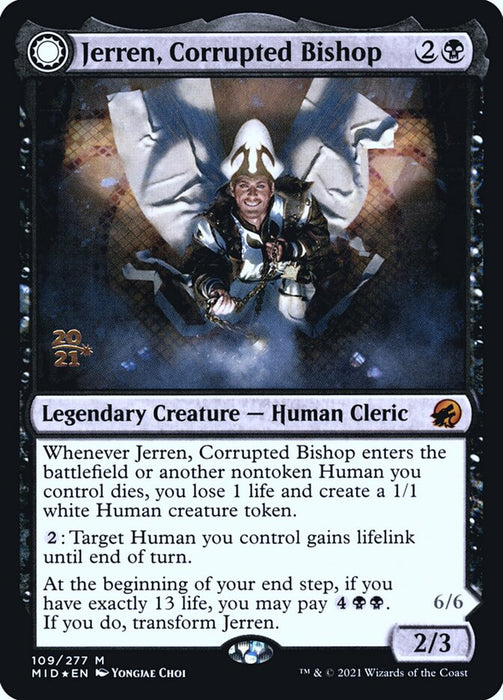 Jerren, Corrupted Bishop // Ormendahl, the Corrupter - Legendary- Sunmoondfc (Foil)