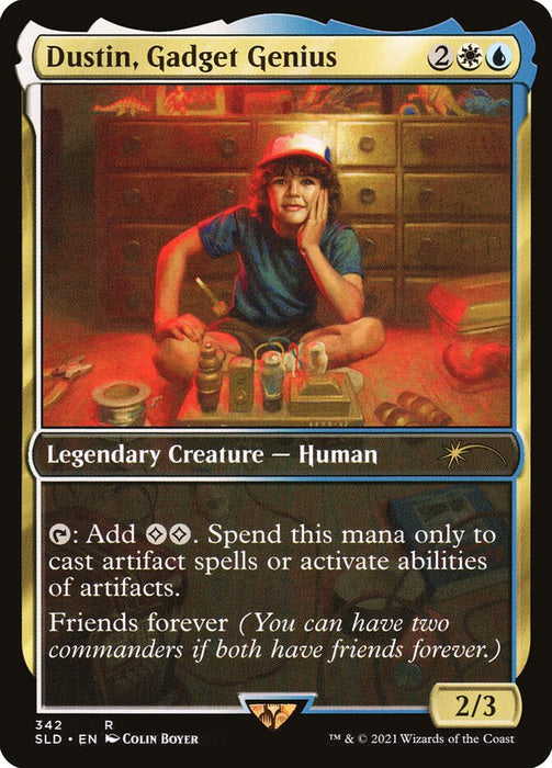 Dustin, Gadget Genius  - Legendary - Inverted (Foil)