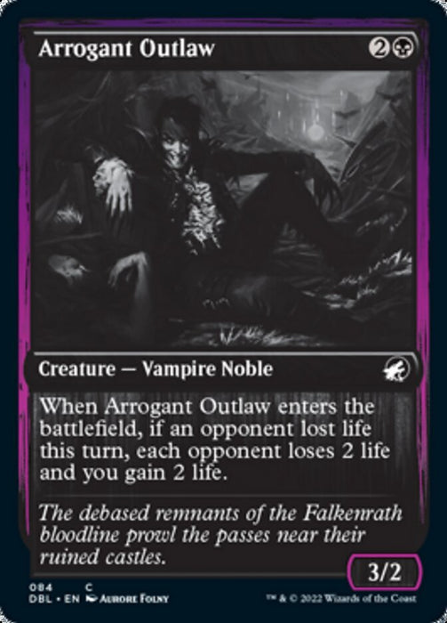 Arrogant Outlaw  - Inverted (Foil)