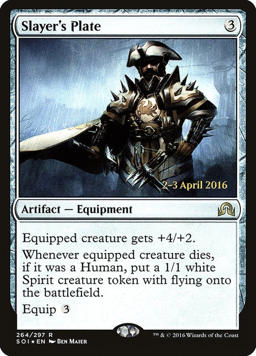 Slayer's Plate  (Foil)