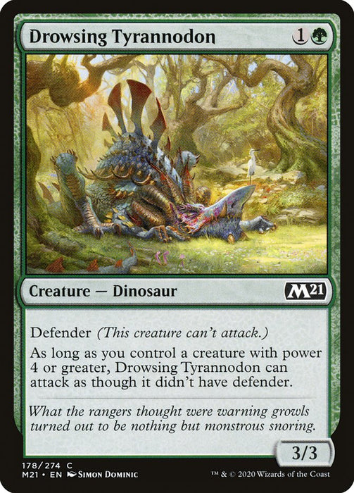 Drowsing Tyrannodon  (Foil)