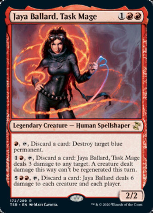 Jaya Ballard, Task Mage  - Legendary