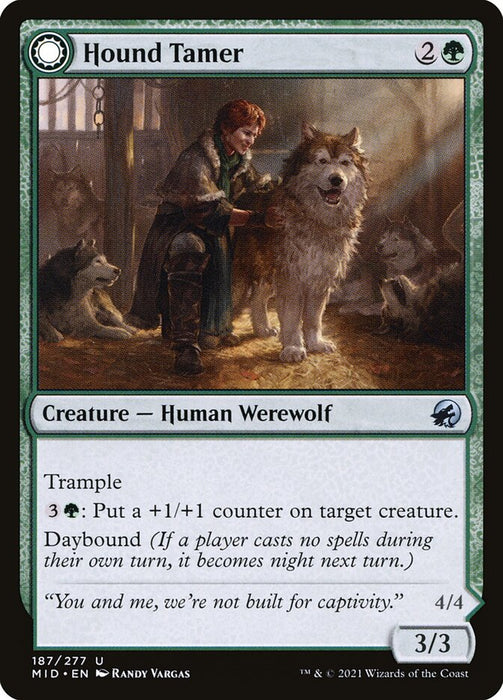 Hound Tamer // Untamed Pup  - Sunmoondfc (Foil)