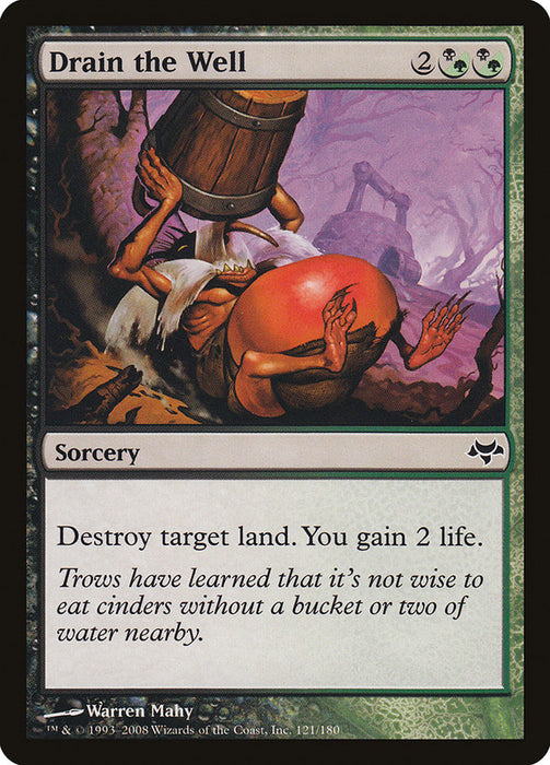 Drain the Well  (Foil)