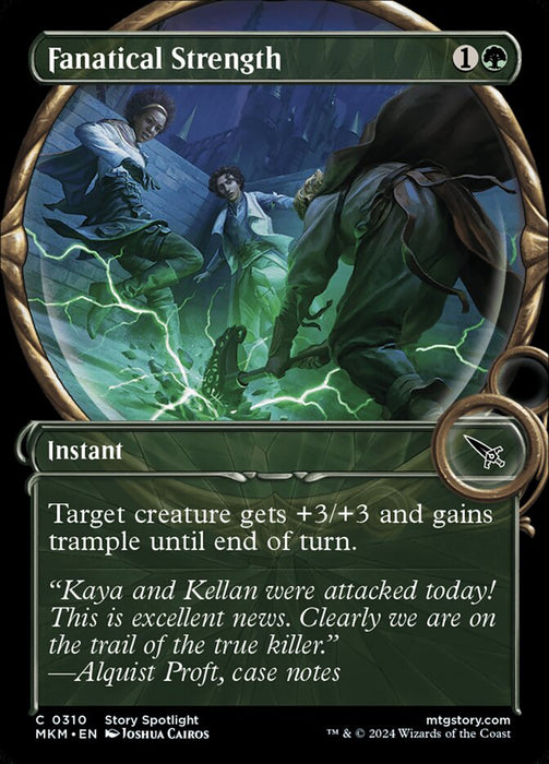 Fanatical Strength - Showcase- Inverted (Foil)