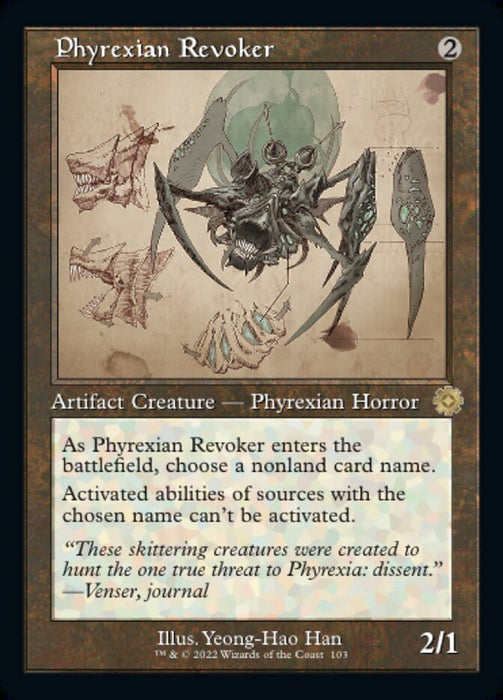 Phyrexian Revoker - Retro Frame