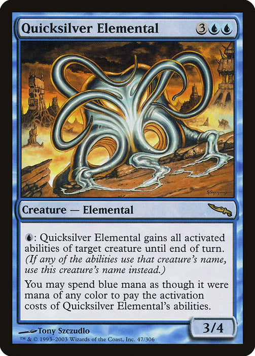 Quicksilver Elemental  (Foil)