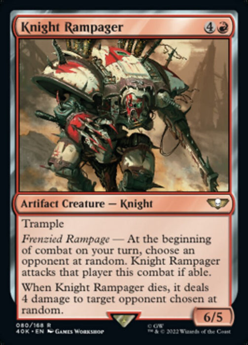 Knight Rampager (Foil)