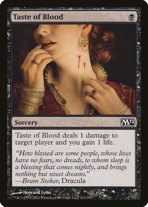 Taste of Blood  (Foil)