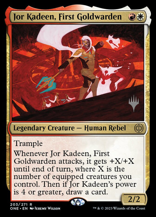Jor Kadeen, First Goldwarden - Legendary (Foil)