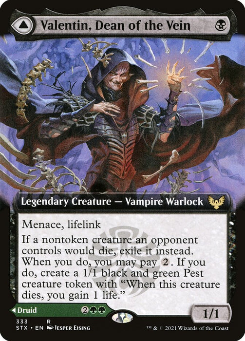 Valentin, Dean of the Vein // Lisette, Dean of the Root  - Legendary - Extended Art (Foil)