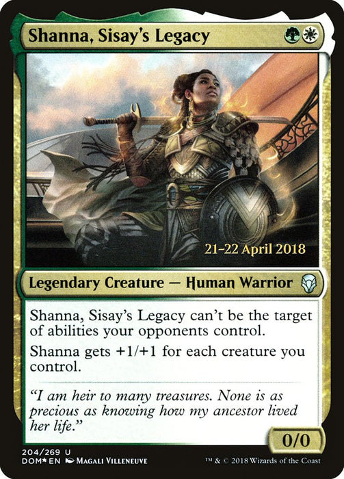 Shanna, Sisay's Legacy  - Legendary (Foil)
