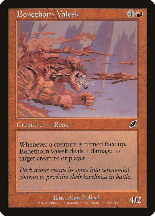 Bonethorn Valesk  (Foil)